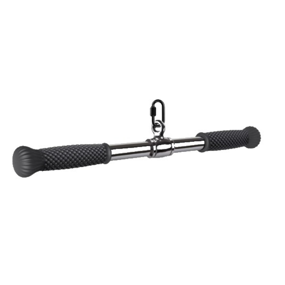 Rotating Straight Bar Cable Machines Attachments for Gym, Pull Down Bar Press...